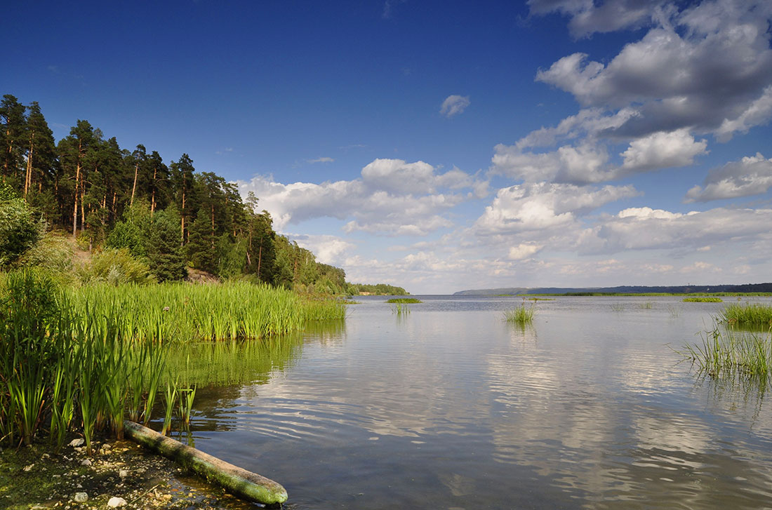 фото "Волга" метки: пейзаж, вода, лето