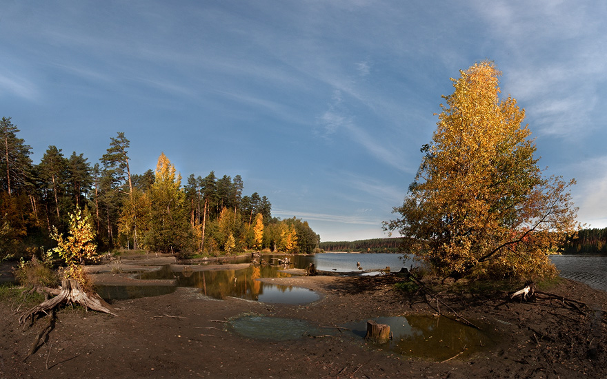 фото "Осеннее.." метки: пейзаж, вода