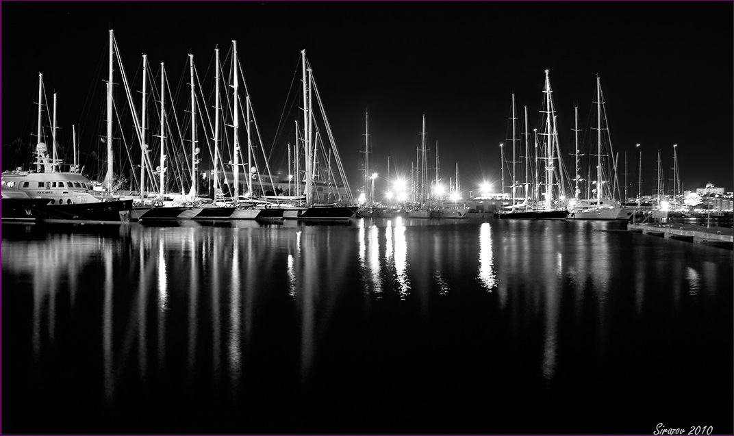 photo "Night port in Palma" tags: landscape, 