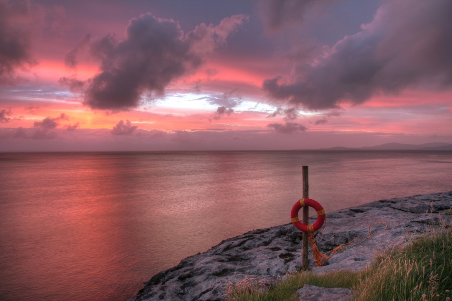 photo "Stillness" tags: landscape, sunset, water