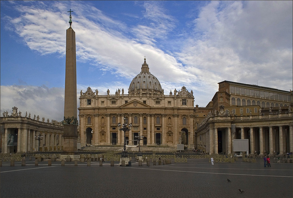 фото "утро в Ватикане" метки: архитектура, путешествия, пейзаж, Европа