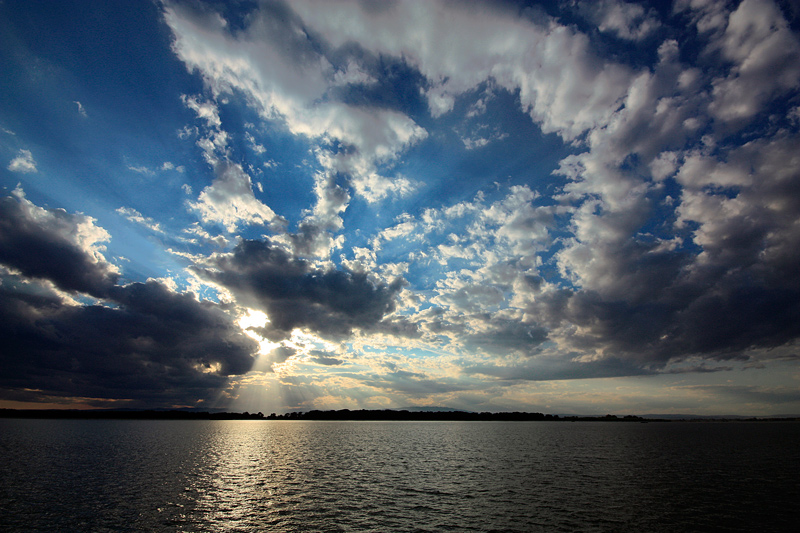 фото "Overture sunset / Увертюра закат" метки: пейзаж, вода, закат