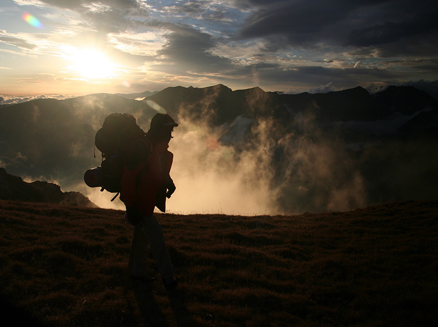 photo "Incandesce" tags: landscape, mountains, sunset