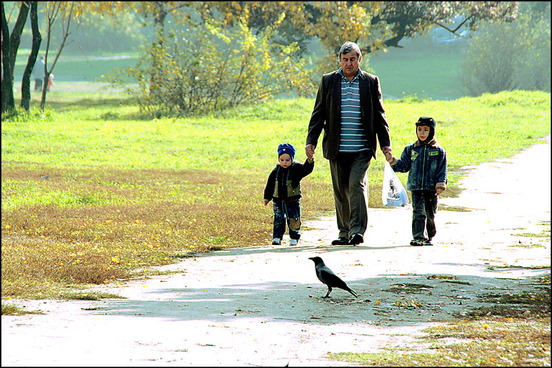 фото "Morning walk / Утренняя прогулка." метки: репортаж, город, 