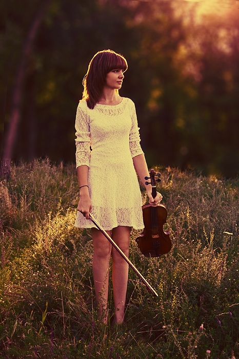 photo "Violinist" tags: portrait, genre, woman