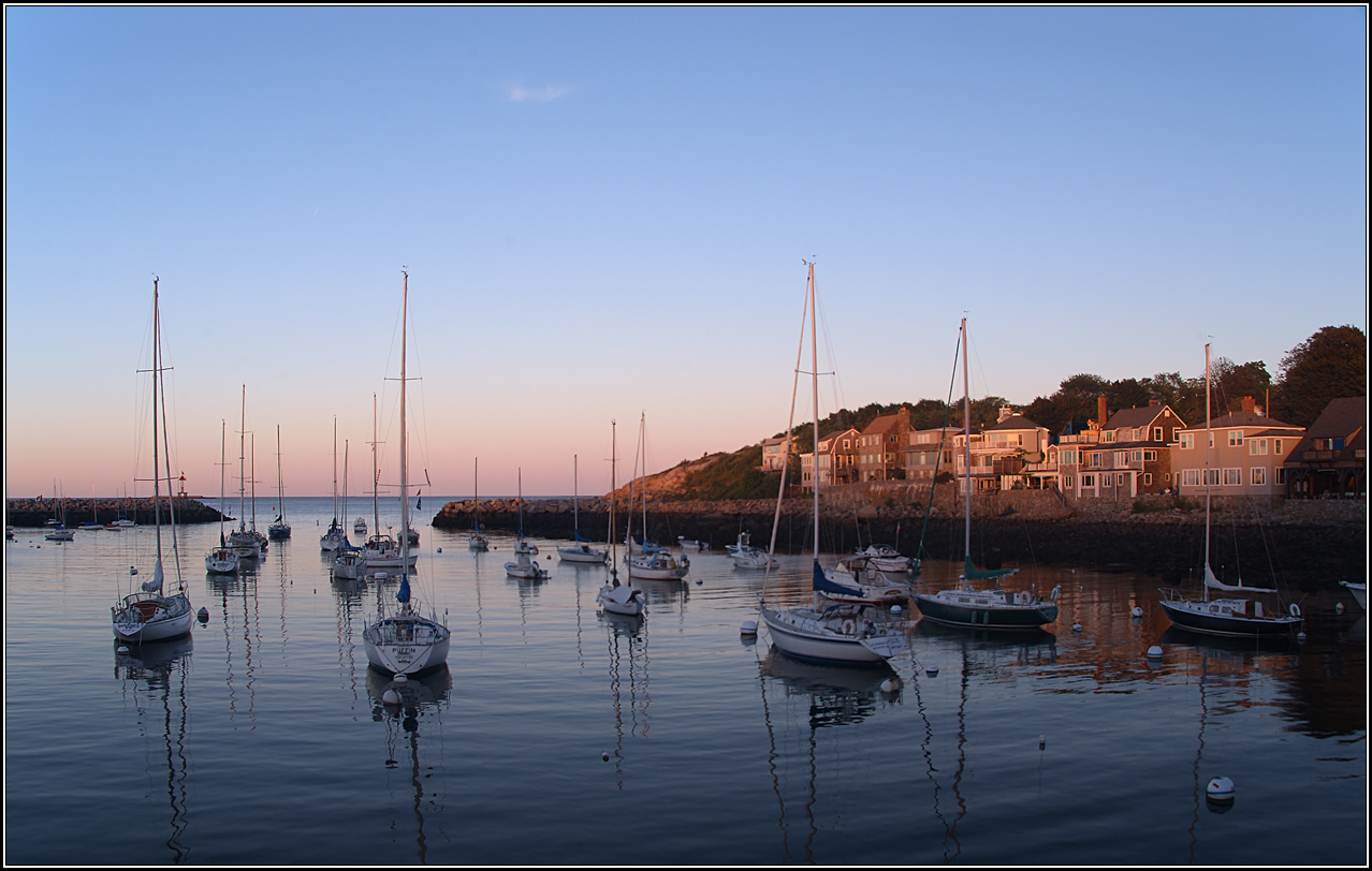 photo "Sunset in Rockport, MA" tags: landscape, sunset, water