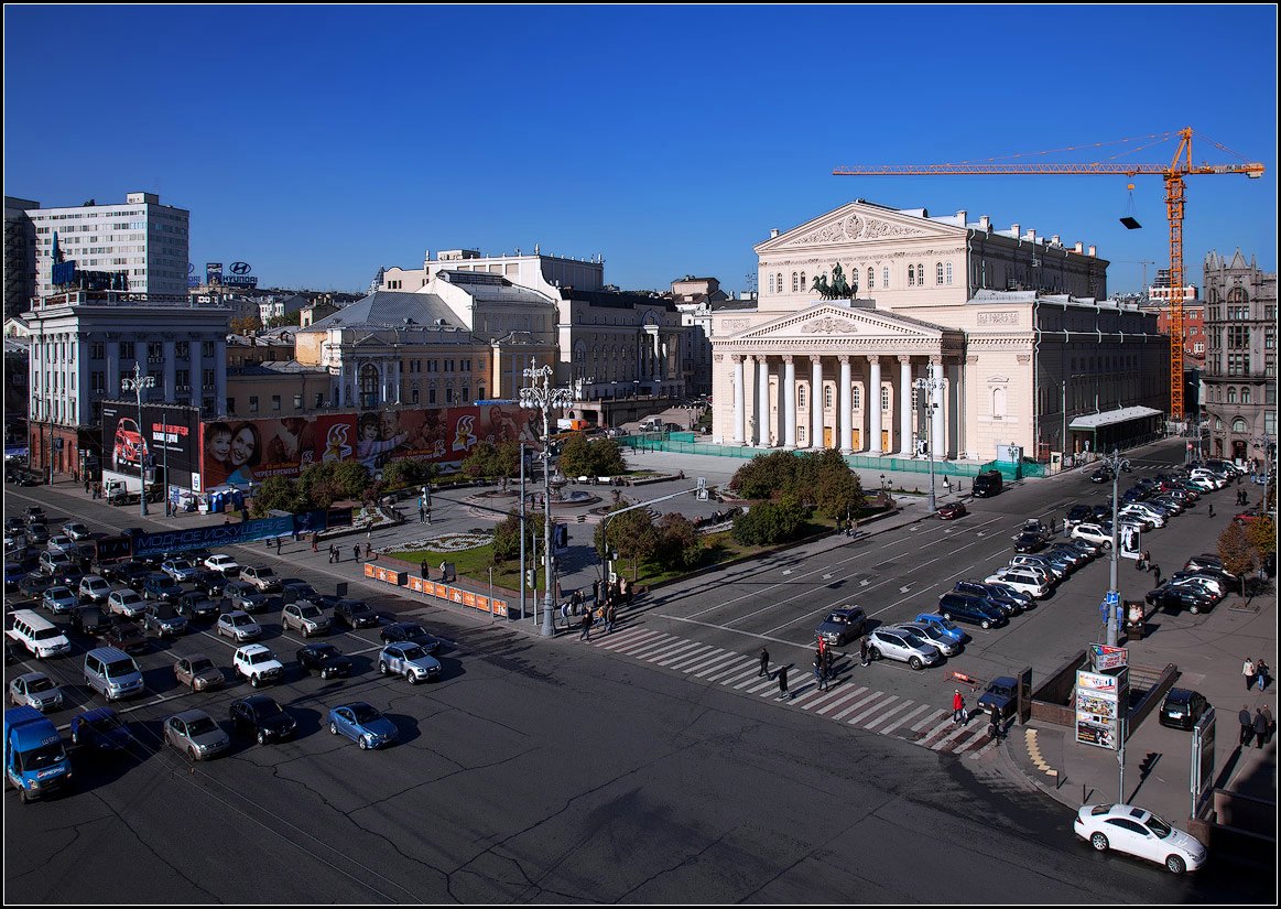 photo "Bolshoi Theatre after renovation" tags: city, architecture, landscape, 