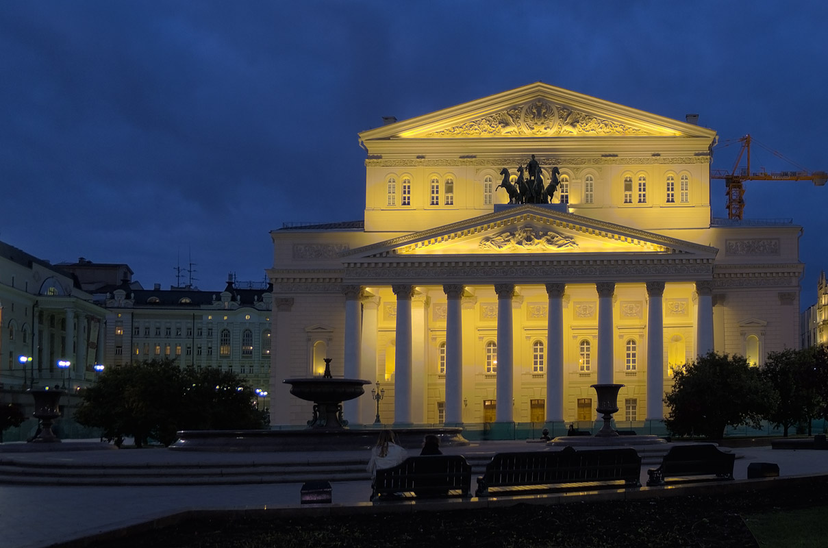 photo "New lights of the Bolshoi Theatre" tags: architecture, city, landscape, 