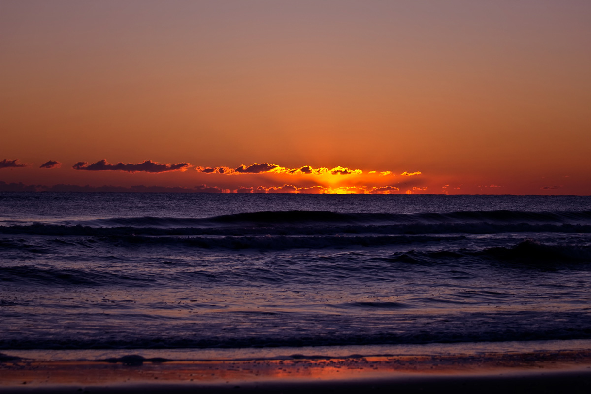 фото "OBX Sunrise" метки: пейзаж, вода, закат