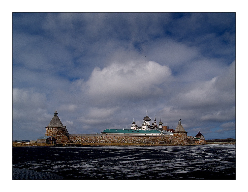 фото "Соловецкий монастырь (1)" метки: архитектура, пейзаж, вода