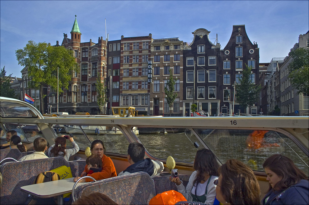 фото "плывем по Амстердаму" метки: пейзаж, путешествия, Европа, вода