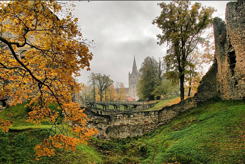 фото "Сон о Ливонии" метки: архитектура, пейзаж, осень