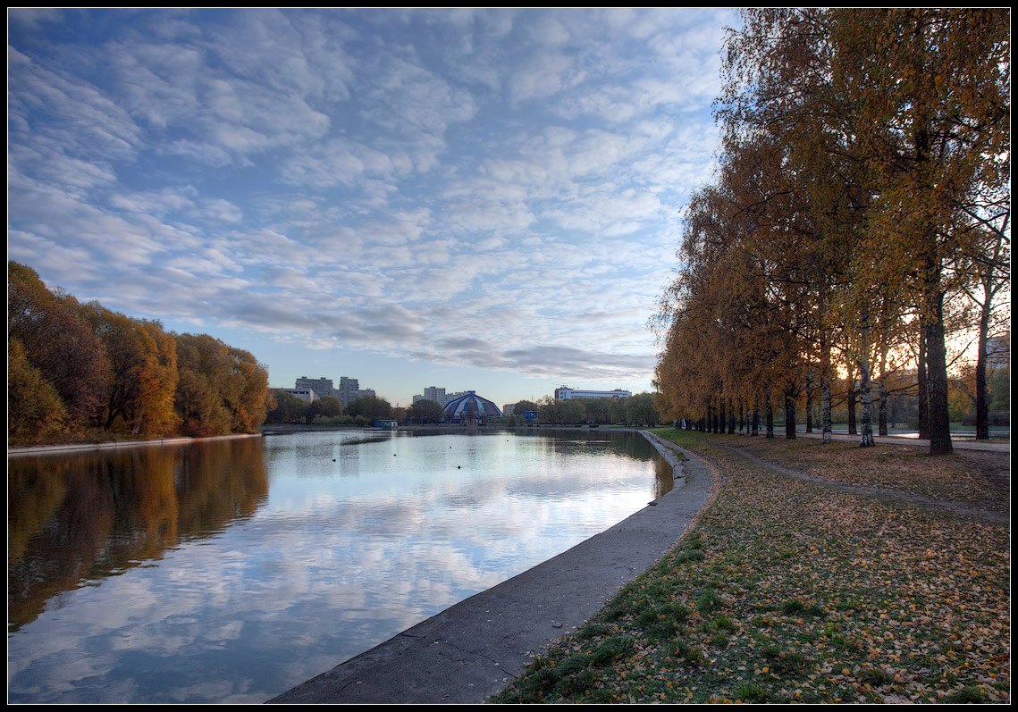 photo "Autumn morning" tags: landscape, autumn, water