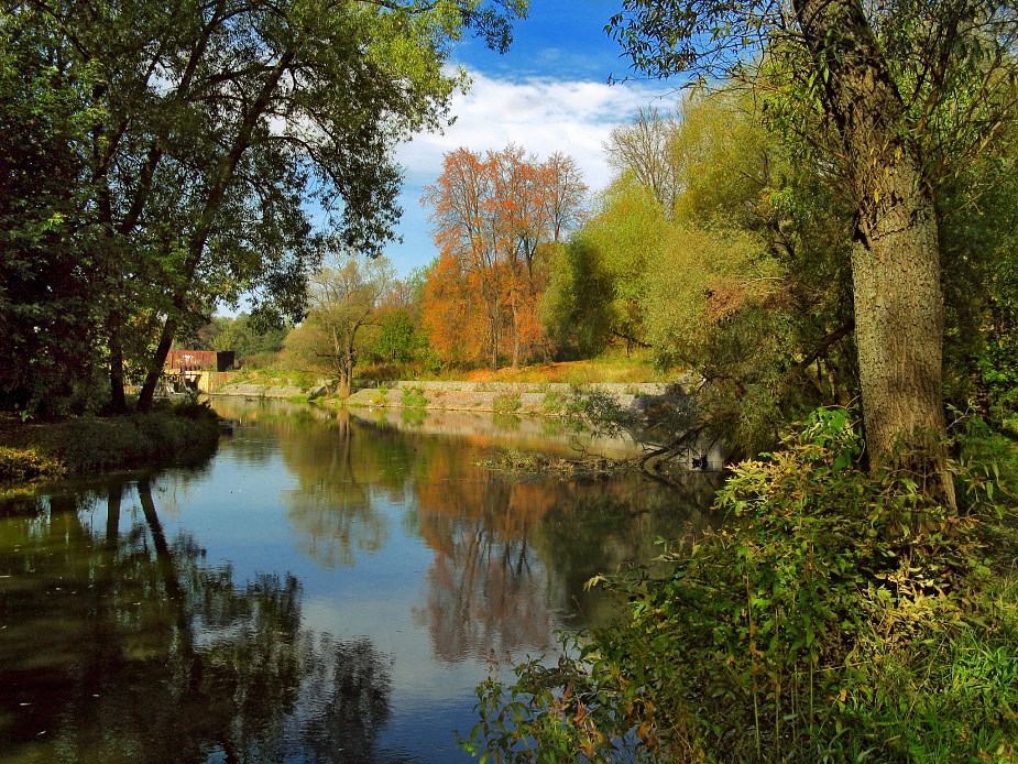 фото "Выбор в Октябре" метки: пейзаж, вода, осень