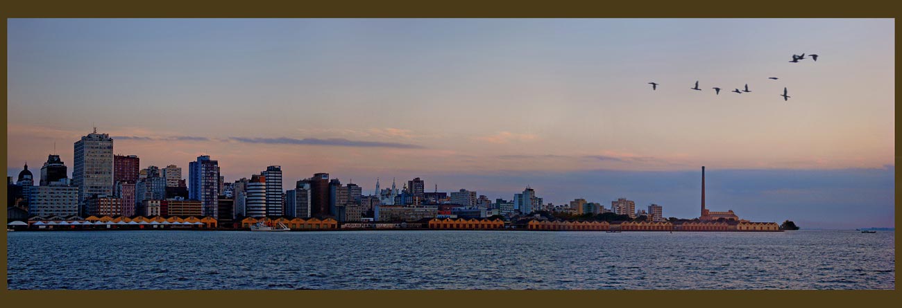 фото "Porto Alegre" метки: пейзаж, город, закат