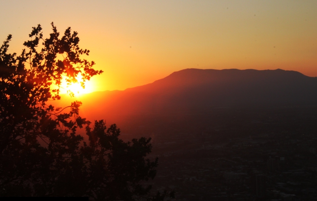photo "Sunset in Santiago" tags: , 