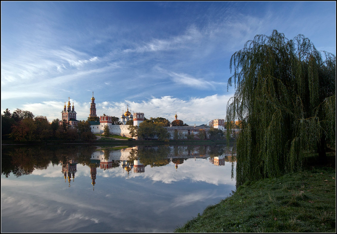 фото "Москва. Ново-девичий монастырь" метки: пейзаж, город, вода