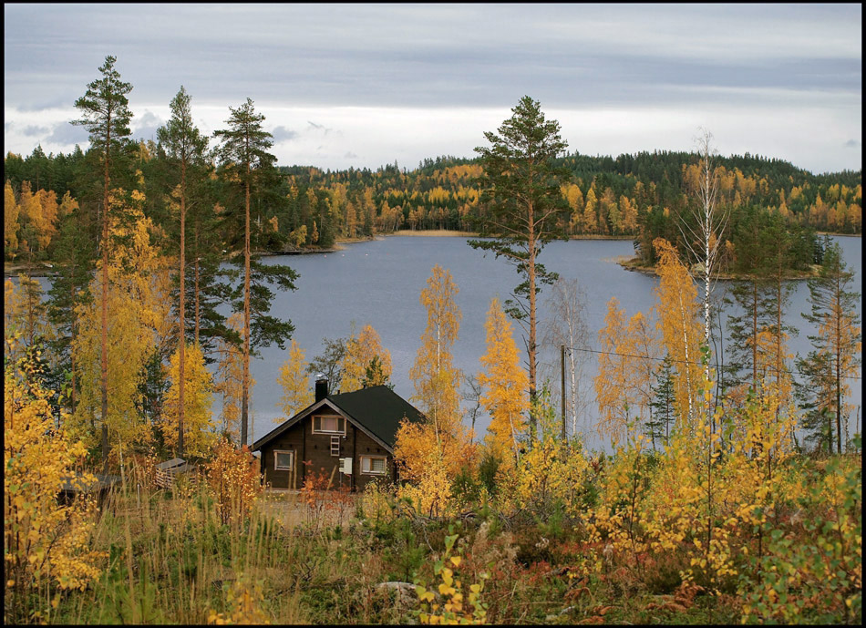 фото "в озёрном краю" метки: пейзаж, осень