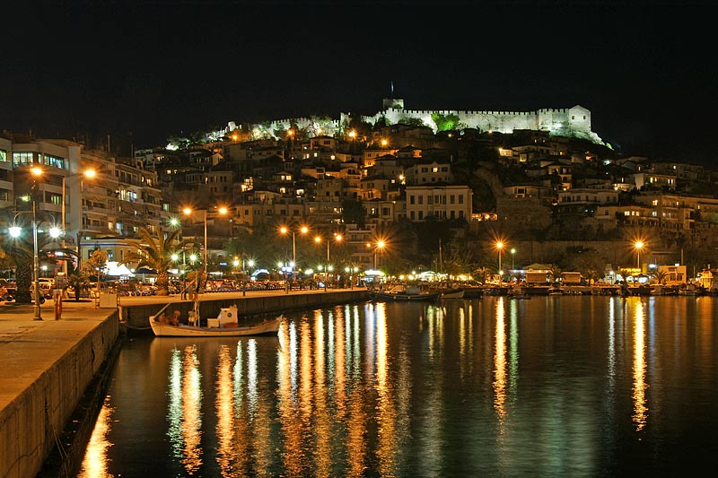 photo "Kavala at night" tags: landscape, night