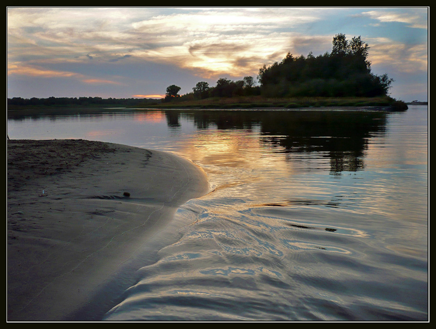 photo "Pearl night" tags: landscape, sunset, water