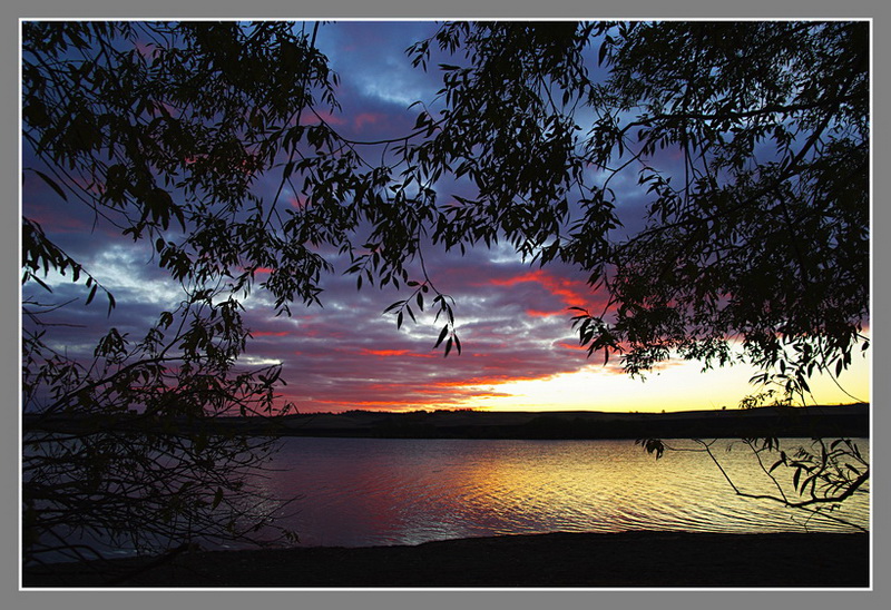 photo "***" tags: landscape, autumn, sunset