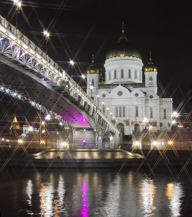 photo "Temple at night." tags: city, 