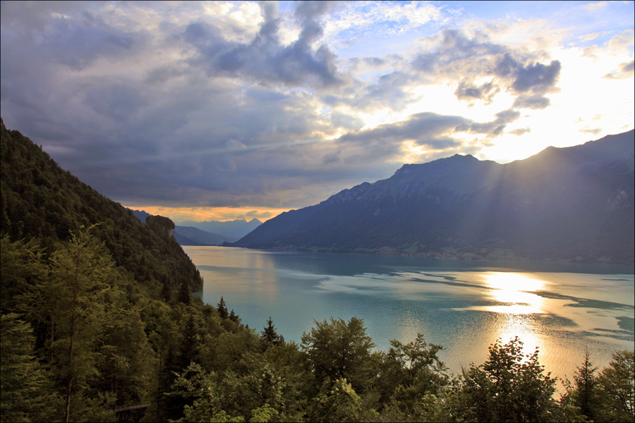 photo "Sunset over the lake" tags: landscape, sunset