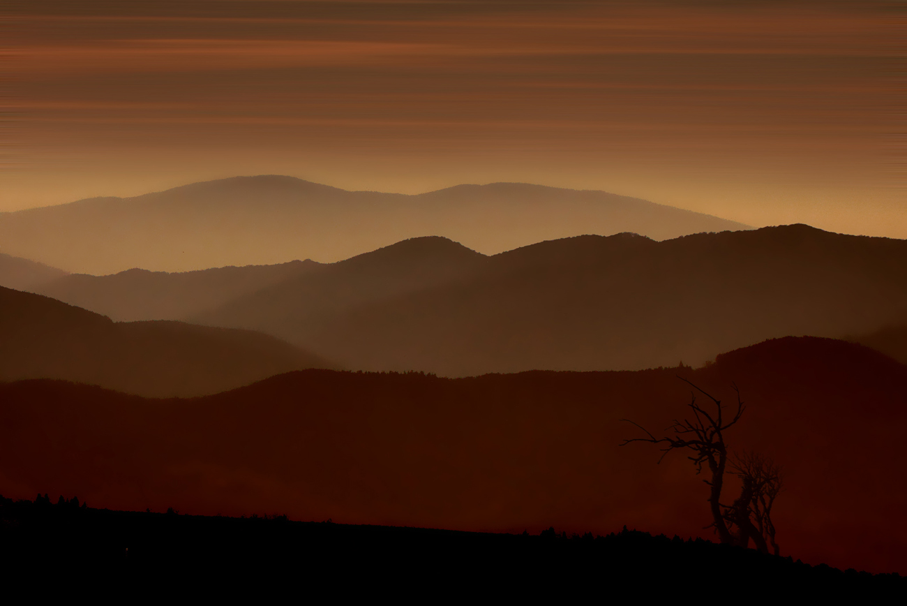 photo "Chocolate Evening" tags: landscape, mountains, sunset