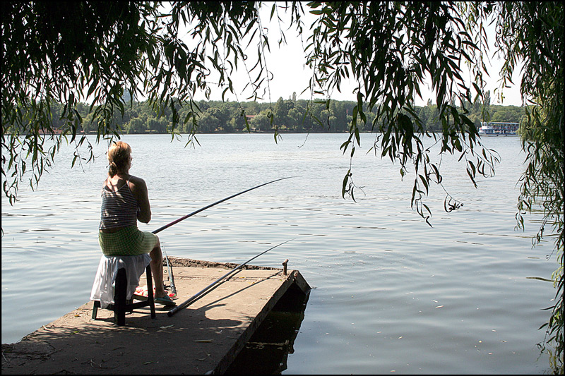 photo "Great challenge / Вызов" tags: landscape, reporting, Bucharest, lake, parks, people, water