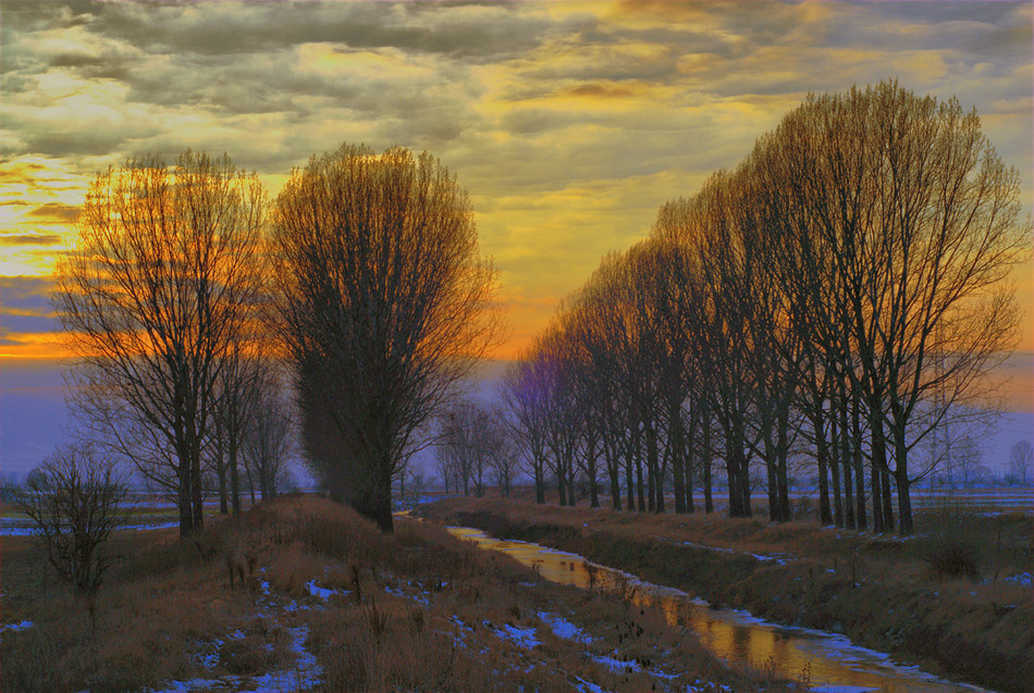 photo "Parting Day" tags: landscape, sunset