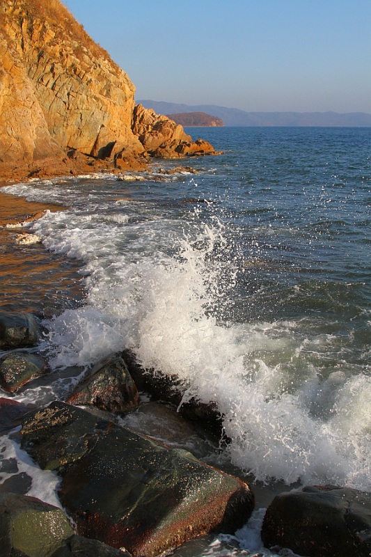 фото "Японское море об Приморские камни..." метки: пейзаж, вода
