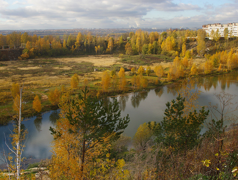 фото "Золотые берега" метки: пейзаж, осень