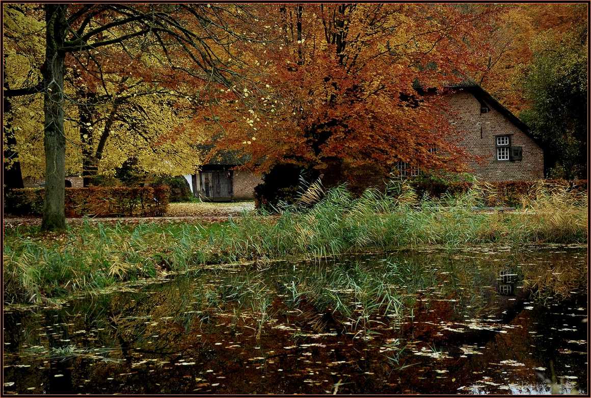 photo "Oevel open air museum Bokrijk Genk" tags: landscape, architecture, autumn