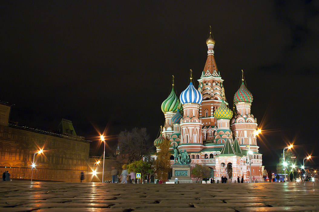 фото "Ночь. Москва. Красная площадь." метки: архитектура, пейзаж, ночь