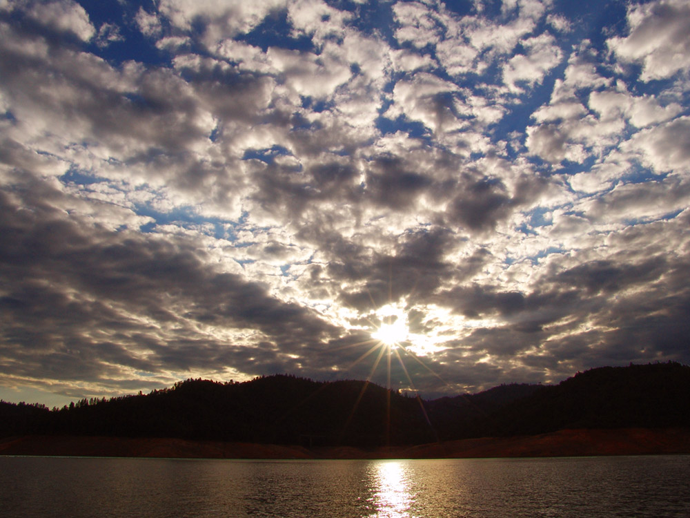 photo "облачный феерверк..." tags: landscape, clouds, sunset