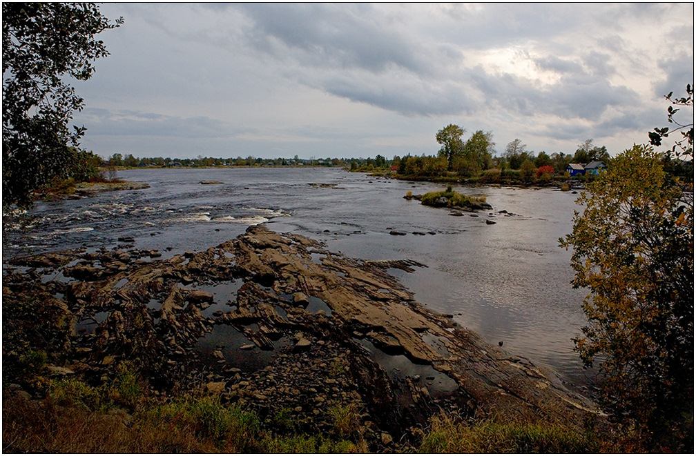 photo "Vig-river" tags: landscape, clouds, water