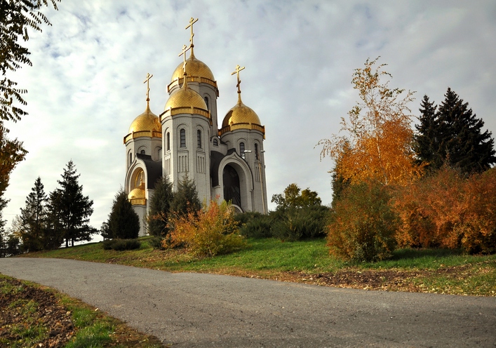 фото "Храм Всех Святых на "Мамаевом кургане"" метки: архитектура, пейзаж, 