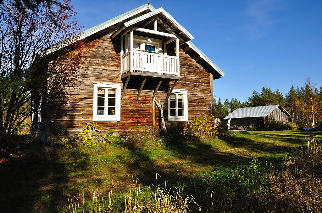 фото "Old blockhouse 01" метки: архитектура, пейзаж, 