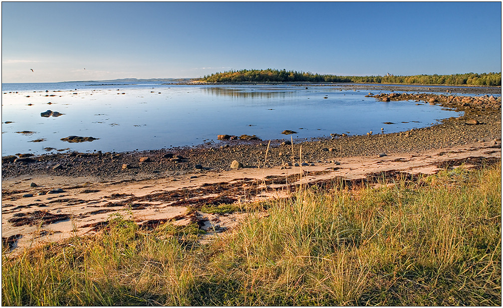 photo "Coast during outflow" tags: landscape, autumn, water