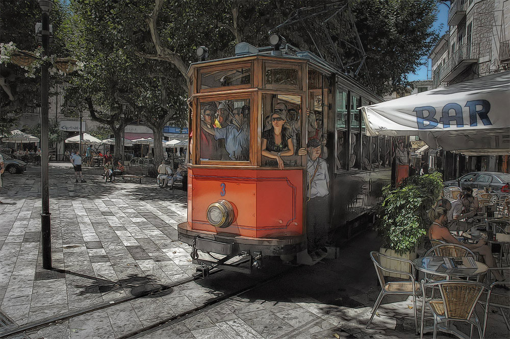 фото "Tram time # 3" метки: город, путешествия, Европа