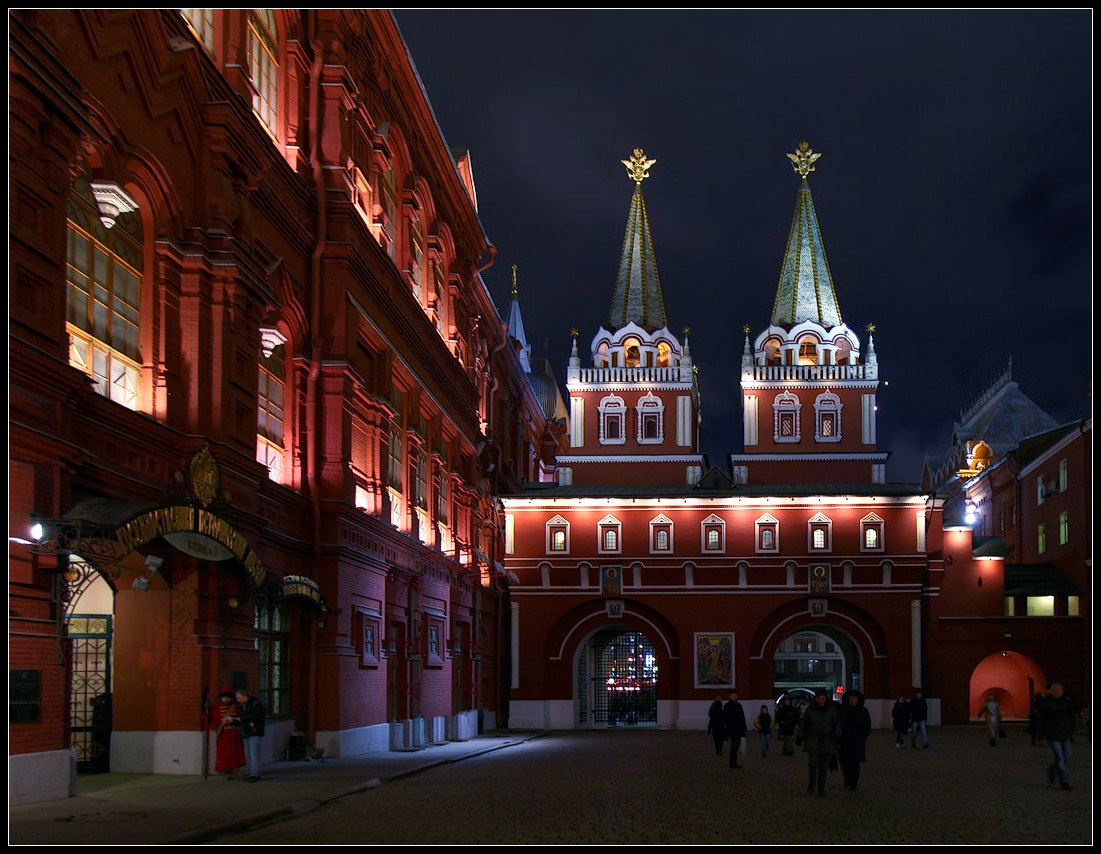 photo "Moscow evening" tags: architecture, city, landscape, 