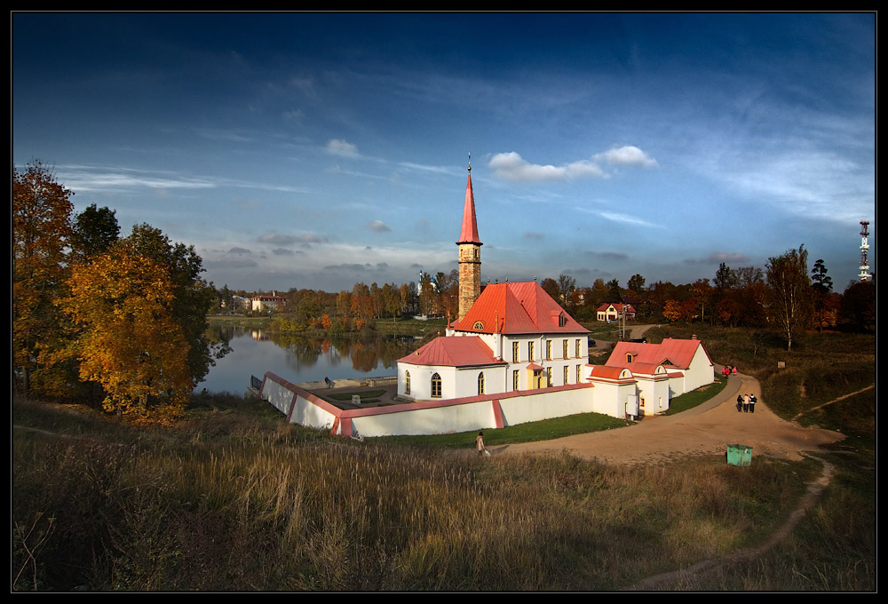 фото "Приоратский дворец" метки: архитектура, пейзаж, осень