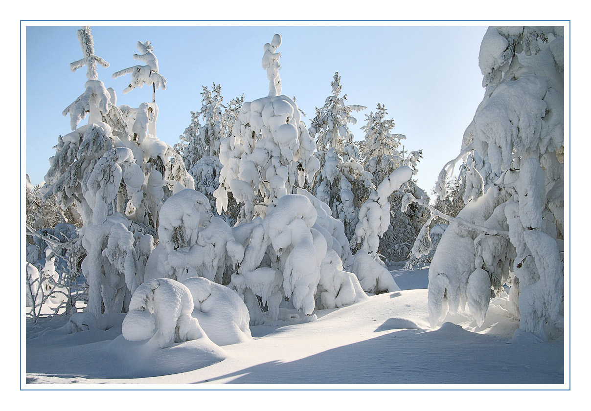 фото "Зимний этюд #2" метки: пейзаж, зима