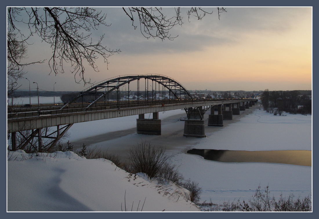 photo "***" tags: landscape, sunset, winter