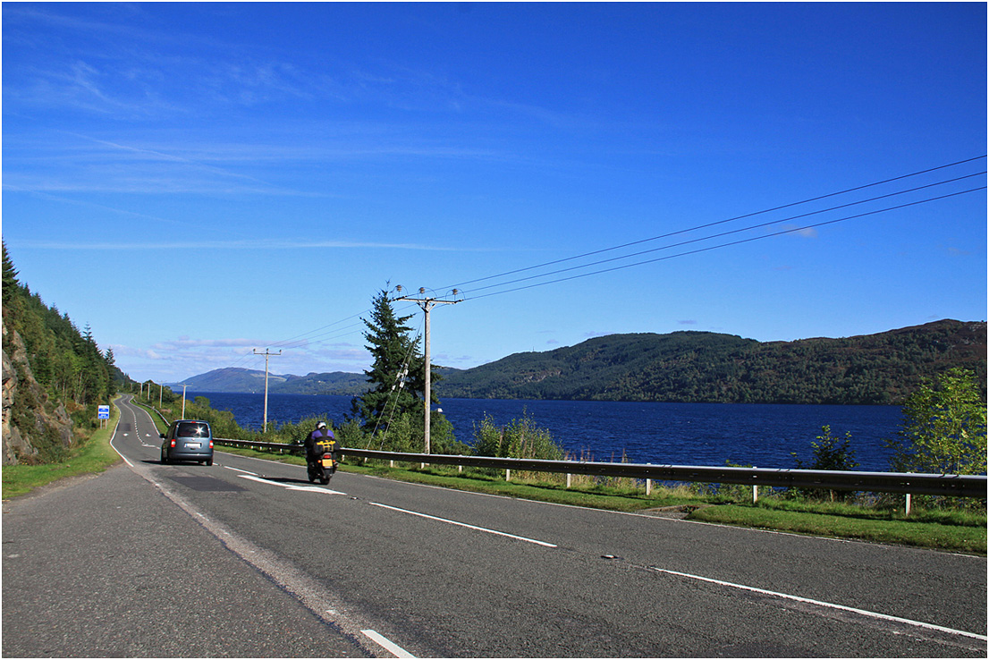 photo "Loch Ness in a sunny day." tags: landscape, travel, water