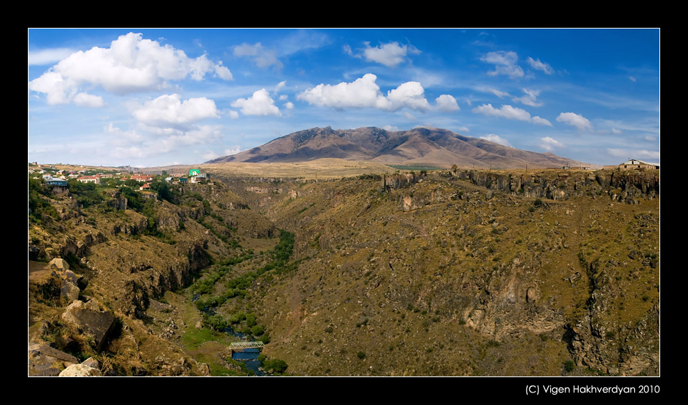photo "Mountain Ara and Ashtarak canyon" tags: landscape, travel, mountains