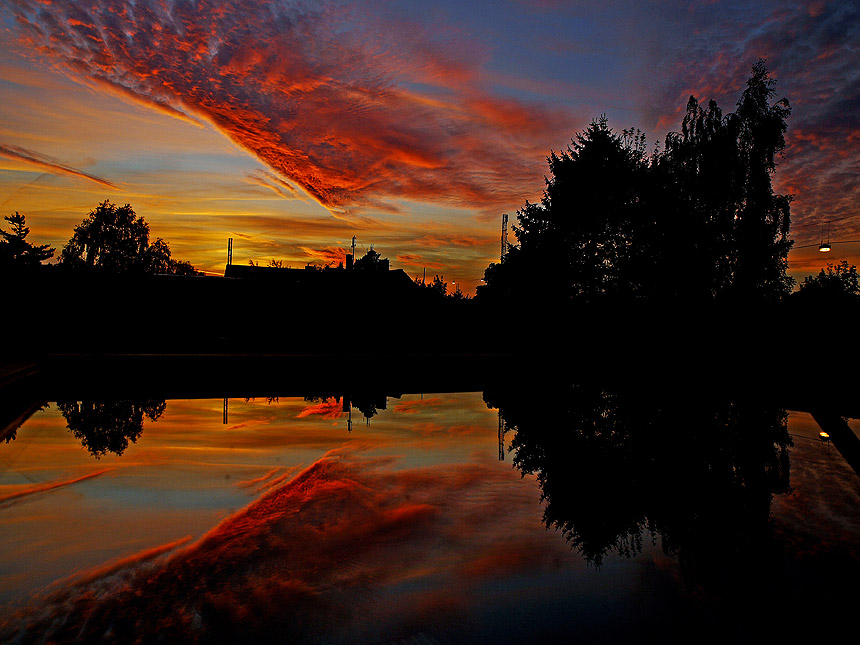 photo "Room with a view" tags: landscape, clouds, sunset