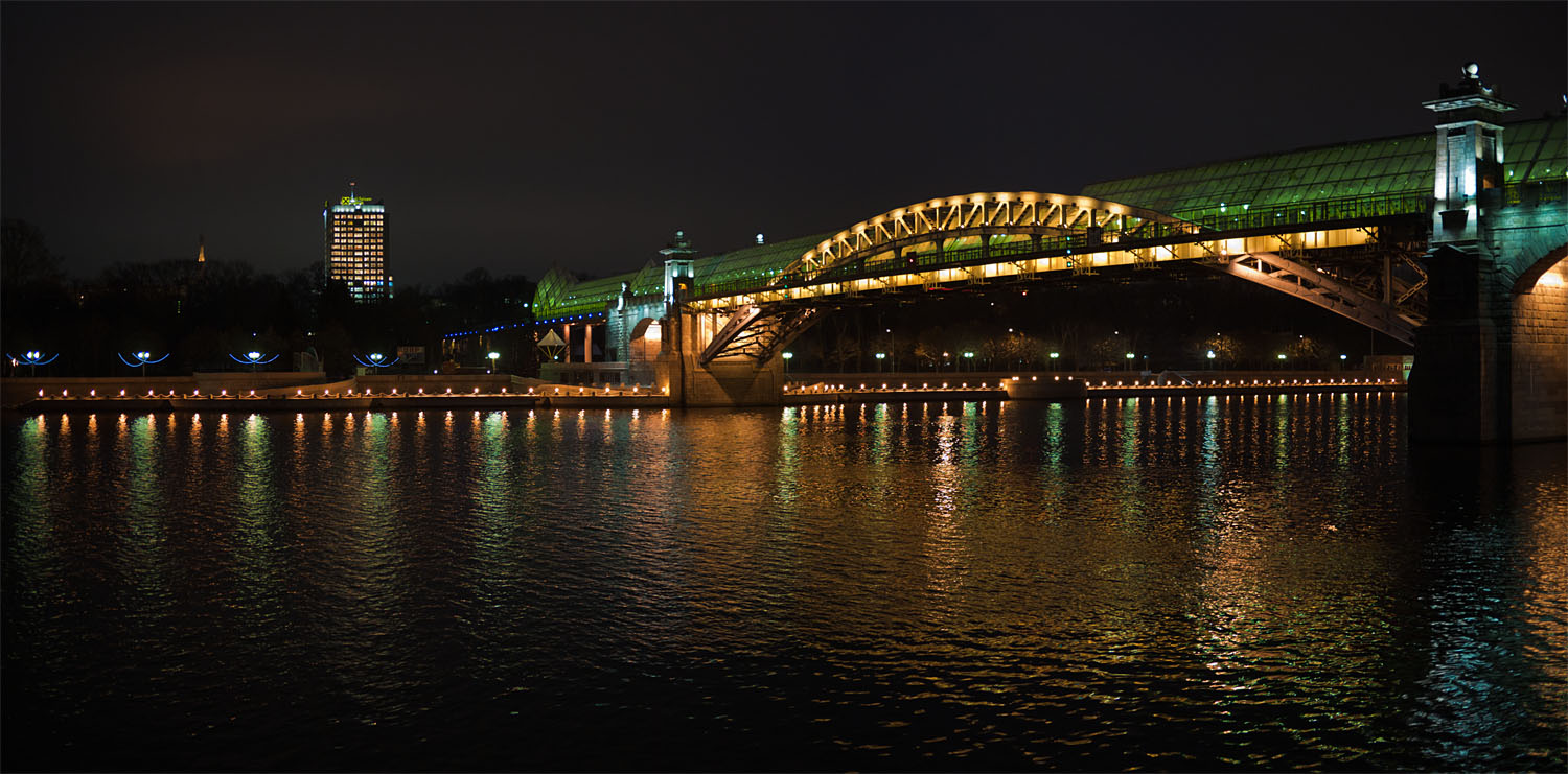 photo "The Andreevsky bridge" tags: architecture, landscape, 