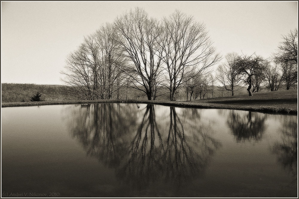 photo "* * *" tags: black&white, landscape, water