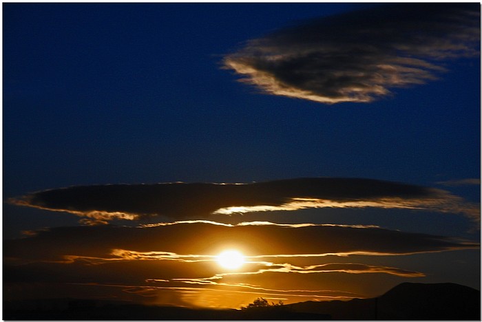 фото "Mojave Sunset" метки: пейзаж, закат, облака